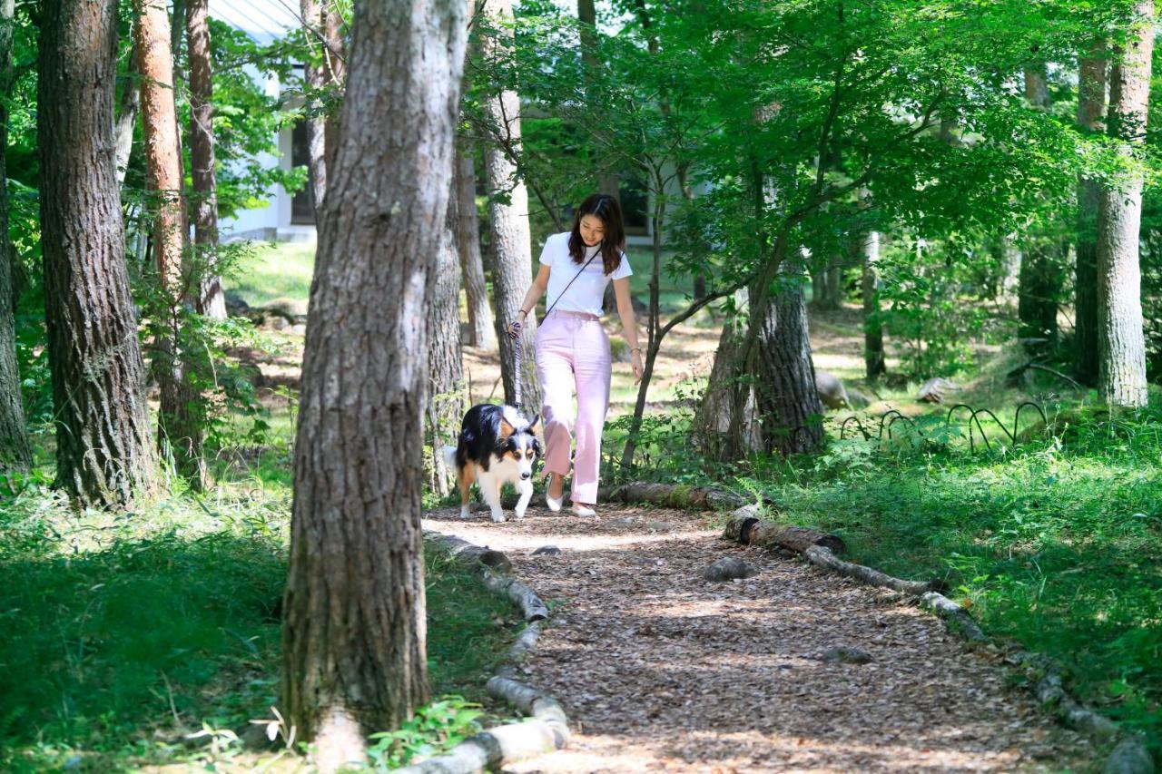 Yutorelo Tateshina Hotel With Dogs Chino Buitenkant foto