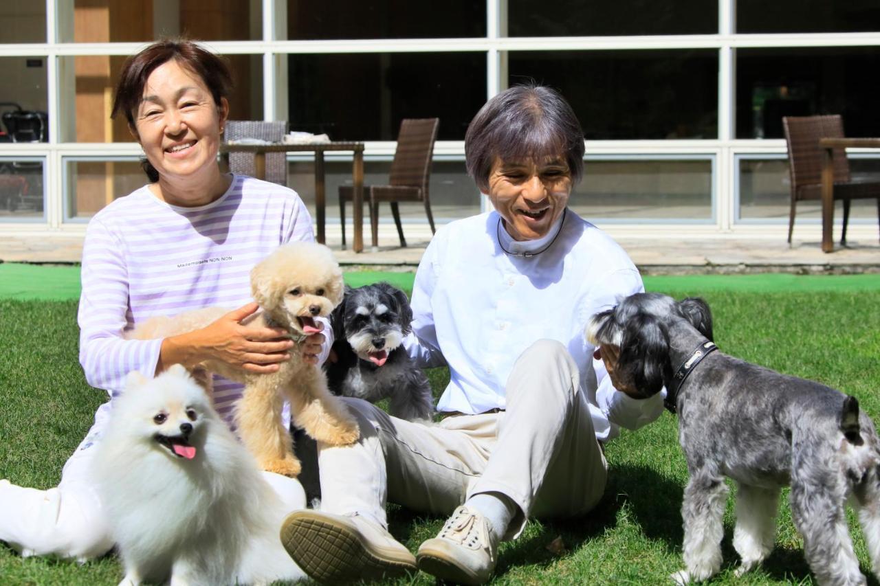 Yutorelo Tateshina Hotel With Dogs Chino Buitenkant foto